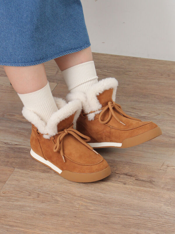 ボアスニーカーブーツ（キャメル）｜Samansa Mos2（サマンサ モスモス）通販