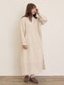 【Cross×Linen】フリルワンピース《S/Mサイズ》（キナリ）｜Samansa Mos2（サマンサ モスモス）通販