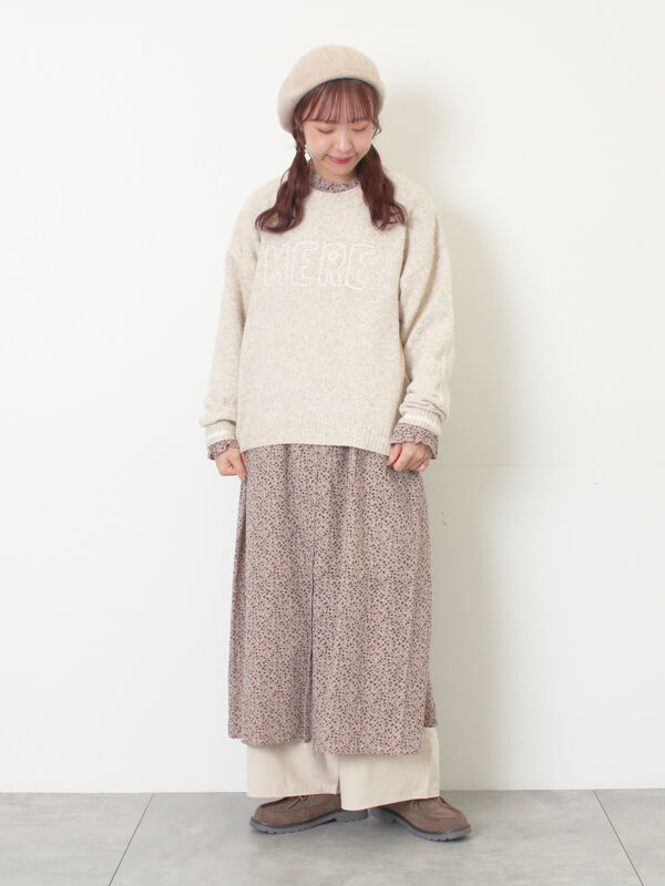 セール】 【Cross×Linen】フリルワンピース《S/Mサイズ