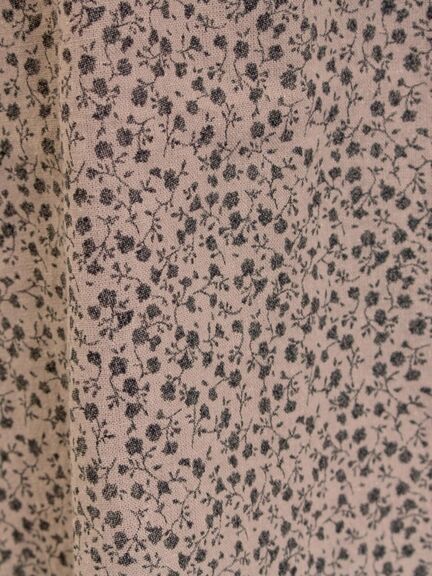 【Cross×Linen】フリルワンピース《S/Mサイズ》（チャコールグレー/ピンク/ベージュ/ブルー/キナリ）｜Samansa Mos2（サマンサ モスモス）通販