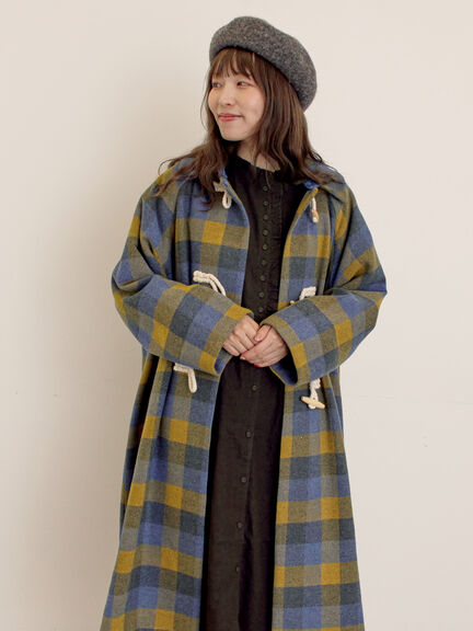 【Cross×Linen】フリルワンピース《S/Mサイズ》（チャコールグレー/ピンク/ベージュ/ブルー/キナリ）｜Samansa Mos2（サマンサ モスモス）通販