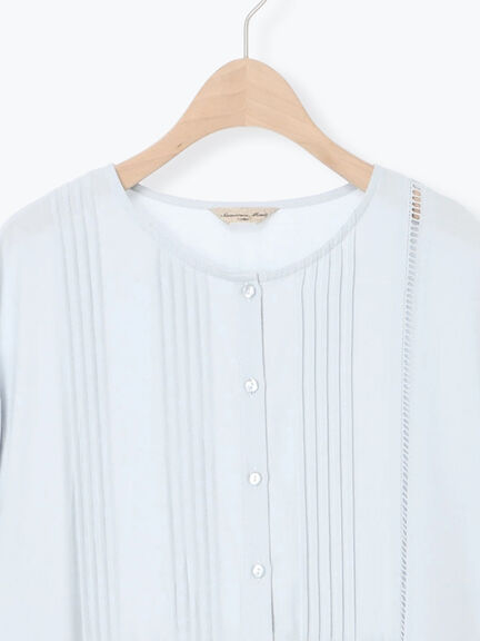 【S/Mサイズ】レースパッチワークワンピース（オフホワイト/ブラック/モカ/ブルー）｜Samansa Mos2（サマンサ モスモス）通販