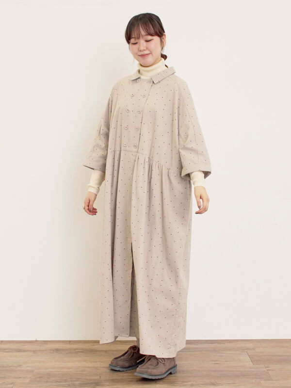 セール】 【S/Mサイズ】ドルマンスリーブギャザーワンピース（ブラック