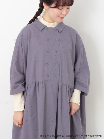 【S/Mサイズ】ドルマンスリーブギャザーワンピース（ブラック/ベージュ/モカ/ブルー）｜Samansa Mos2（サマンサ モスモス）通販