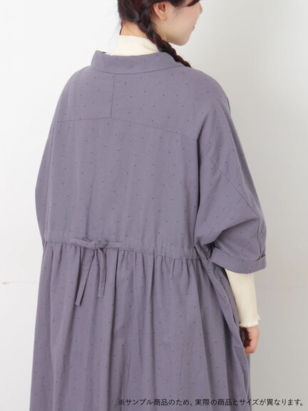 【S/Mサイズ】ドルマンスリーブギャザーワンピース（ブラック/ベージュ/モカ/ブルー）｜Samansa Mos2（サマンサ モスモス）通販