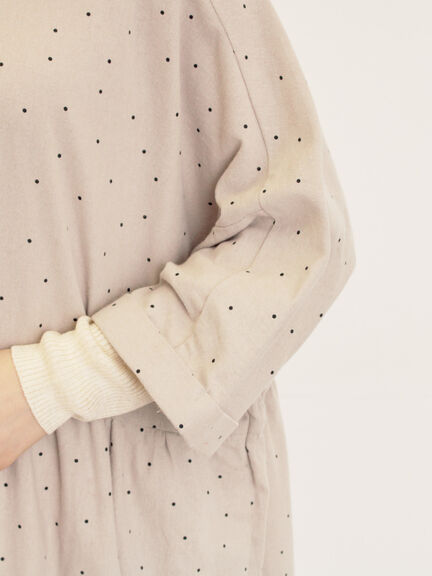 【S/Mサイズ】ドルマンスリーブギャザーワンピース（ブラック/ベージュ/モカ/ブルー）｜Samansa Mos2（サマンサ モスモス）通販