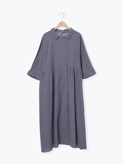 【S/Mサイズ】ドルマンスリーブギャザーワンピース（ブラック/ベージュ/モカ/ブルー）｜Samansa Mos2（サマンサ モスモス）通販