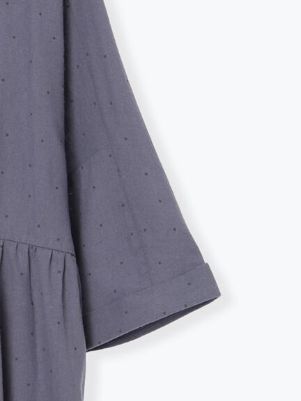 【S/Mサイズ】ドルマンスリーブギャザーワンピース（ブラック/ベージュ/モカ/ブルー）｜Samansa Mos2（サマンサ モスモス）通販