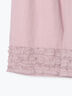 【Cross×Linen】裾フリルパンツ（チャコールグレー/ピンク/キナリ）｜Samansa Mos2（サマンサ モスモス）通販