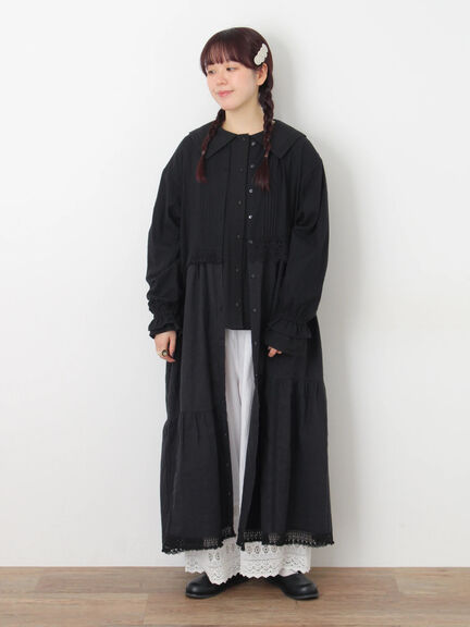 [吸湿発熱]裾レースペチパンツ（オフホワイト/ブラック/キナリ）｜Samansa Mos2（サマンサ モスモス）通販