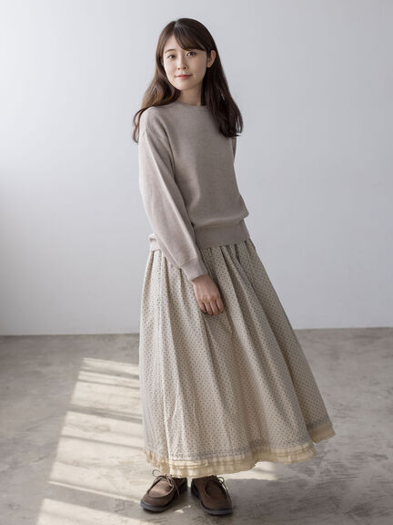 新品未使用サマンサモスモスsamansa mos2ロングスカートMEIアウトドア