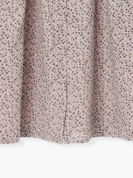 【Cross×Linen】ギャザーブラウス（チャコールグレー/ピンク/ベージュ/ブルー/キナリ）｜Samansa Mos2（サマンサ モスモス）通販