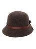 【消臭効果】バックリボンレトロハット(ブラウン)|Samansa Mos2(サマンサ モスモス)通販