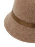 【消臭効果】バックリボンレトロハット(ベージュ/ブラウン)|Samansa Mos2(サマンサ モスモス)通販