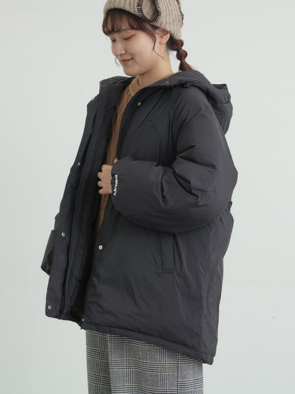 【KELTY×Samansa Mos2】インサレーションミドルコート（ブラック）｜Samansa Mos2（サマンサ モスモス）通販