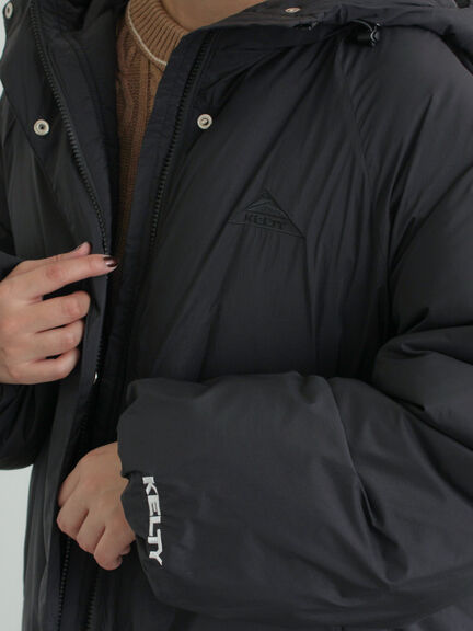 【KELTY×Samansa Mos2】インサレーションミドルコート（ブラック/ミント/クリーム）｜Samansa Mos2（サマンサ モスモス）通販