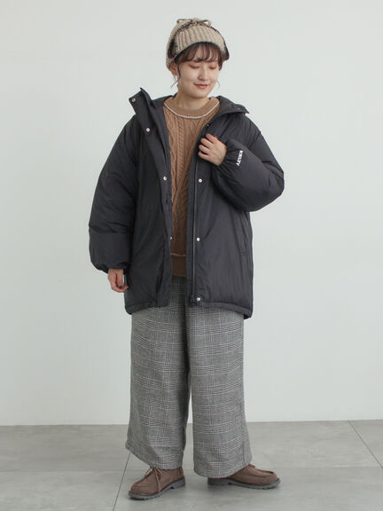 【KELTY×Samansa Mos2】インサレーションミドルコート（ブラック/ミント/クリーム）｜Samansa Mos2（サマンサ モスモス）通販