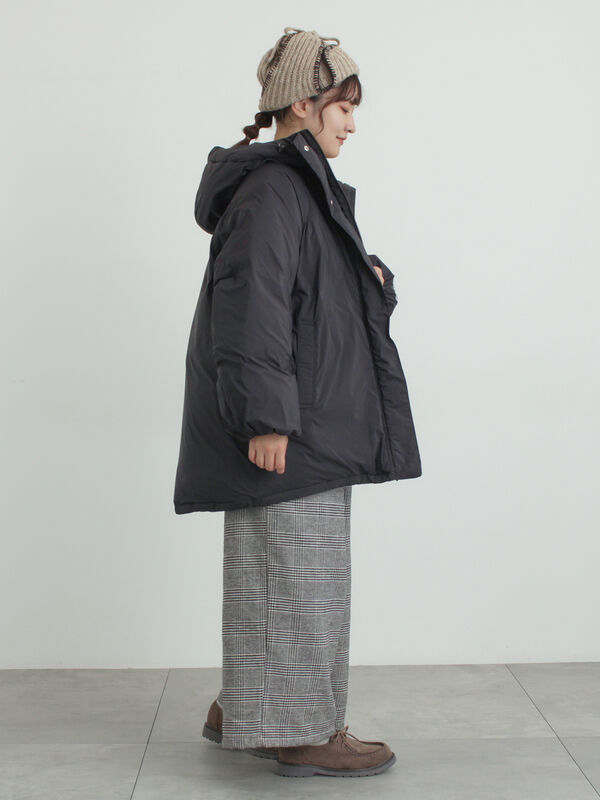 KELTY×Samansa Mos2】インサレーションミドルコート（ブラック/ミント