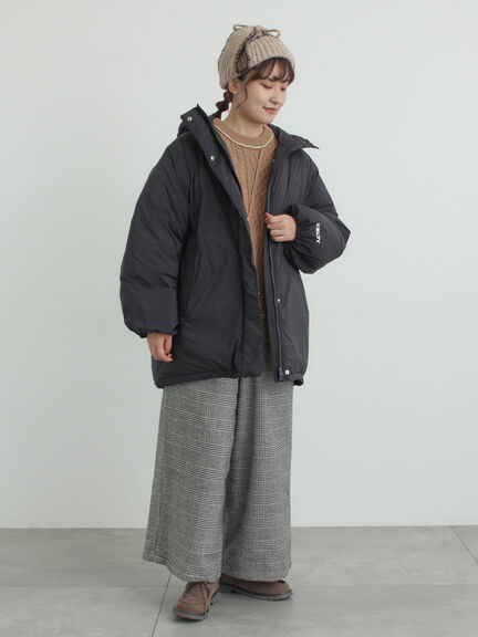 【KELTY×Samansa Mos2】インサレーションミドルコート（ブラック/ミント/クリーム）｜Samansa Mos2（サマンサ モスモス）通販