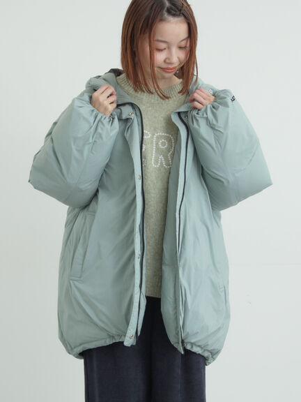 【KELTY×Samansa Mos2】インサレーションミドルコート（ブラック/ミント/クリーム）｜Samansa Mos2（サマンサ モスモス）通販