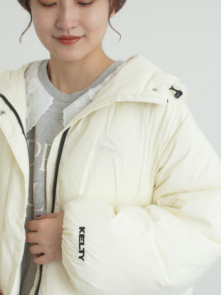 【KELTY×Samansa Mos2】インサレーションミドルコート（ブラック/ミント/クリーム）｜Samansa Mos2（サマンサ モスモス）通販