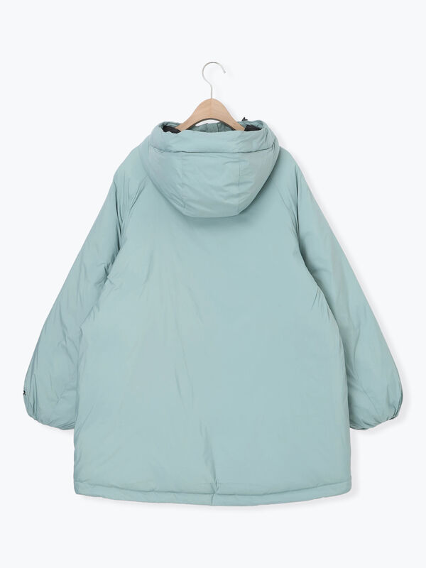 KELTY×Samansa Mos2】インサレーションミドルコート（ブラック/ミント