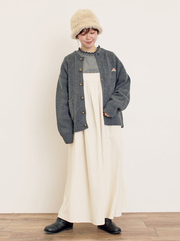 セール】 【KELTY×Samansa Mos2】クルーネックカーディガン