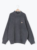 【KELTY×Samansa Mos2】モックネックニット(チャコールグレー)|Samansa Mos2(サマンサ モスモス)通販
