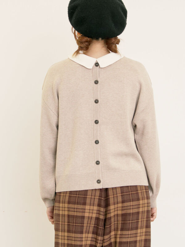 ゆべし×Samansa Mos2】マルチWAYニット（ブラック/レッド/ベージュ