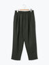 【帯電防止】ウール混テーパードパンツ《M/Lサイズ》（チャコールグレー/モカ/カーキ/キナリ）｜Samansa Mos2（サマンサ モスモス）通販