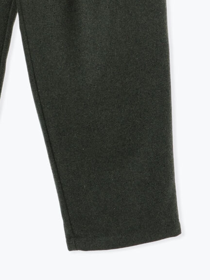 【帯電防止】ウール混テーパードパンツ《M/Lサイズ》（チャコールグレー/モカ/カーキ/キナリ）｜Samansa Mos2（サマンサ モスモス）通販