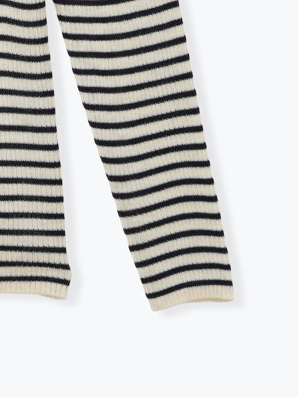 【マシンウォッシャブル】リブフリルタートルネックニット（オフホワイト/グレー/チャコールグレー/キナリ）｜Samansa Mos2（サマンサ モスモス）通販