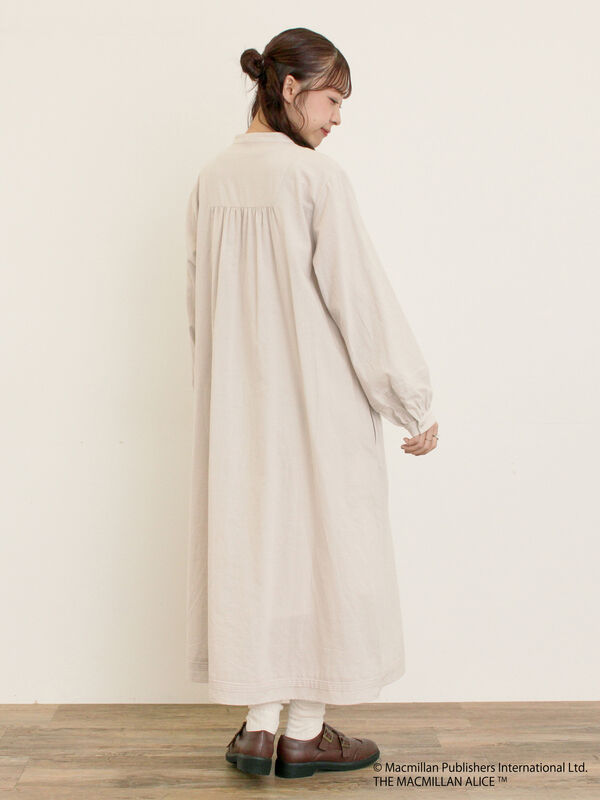 専用です　　スタンドネックウエストギャザーワンピース サマンサモスモス スタンドネックウエストギャザーワンピース(立川限定