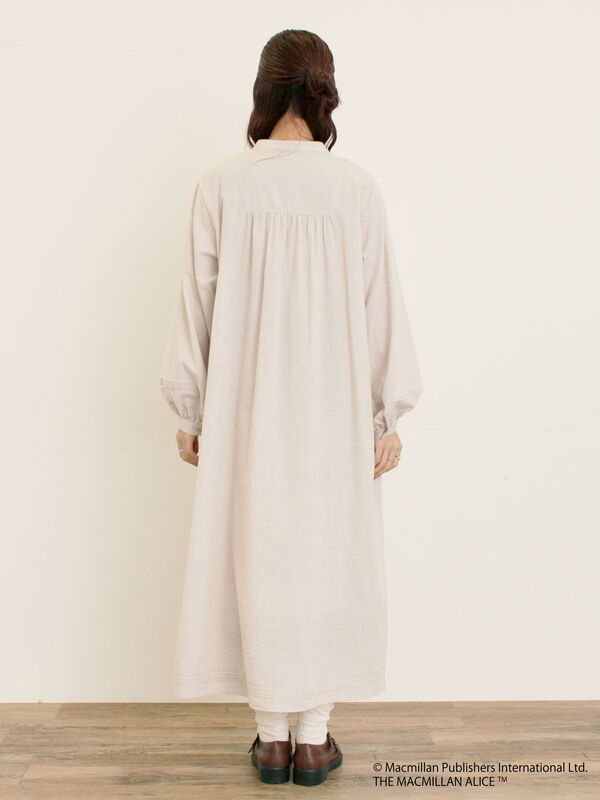 セール】 【Alice×Samansa Mos2】スタンドネック裾タックワンピ