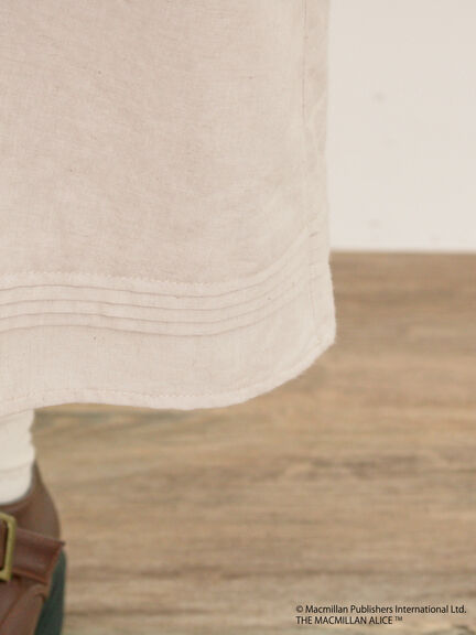 【Alice×Samansa Mos2】スタンドネック裾タックワンピ（ベージュ/サックスブルー）｜Samansa Mos2（サマンサ モスモス）通販