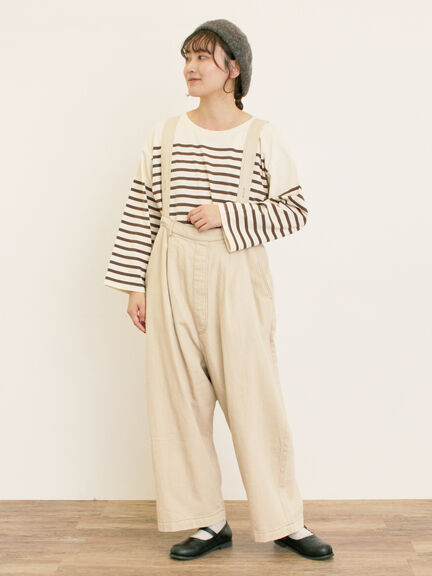 ベージュ♡パンツ 三日月パンツ/ライトベージュ：サイズ2 | iichi 日々の暮らしを