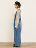 デニム/ツイルサスペンダー付きパンツ(ベージュ/ブルー/ネイビー)|Samansa Mos2(サマンサ モスモス)通販