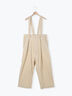 デニム/ツイルサスペンダー付きパンツ(ベージュ/ブルー/ネイビー)|Samansa Mos2(サマンサ モスモス)通販