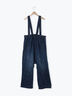 デニム/ツイルサスペンダー付きパンツ(ベージュ/ブルー/ネイビー)|Samansa Mos2(サマンサ モスモス)通販