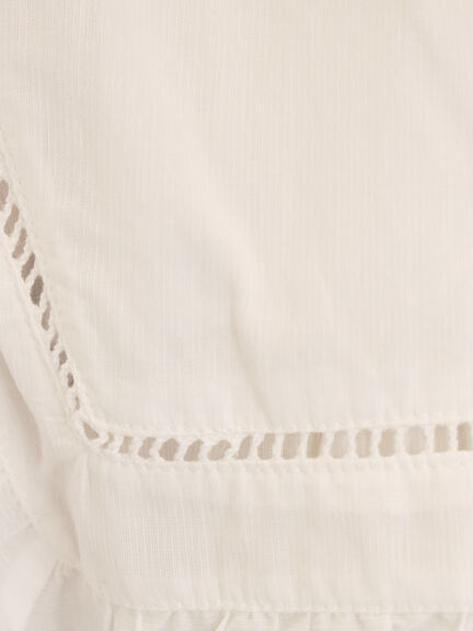 ビッグカラーブラウス（オフホワイト/ブラック/ブラウン）｜Samansa Mos2（サマンサ モスモス）通販