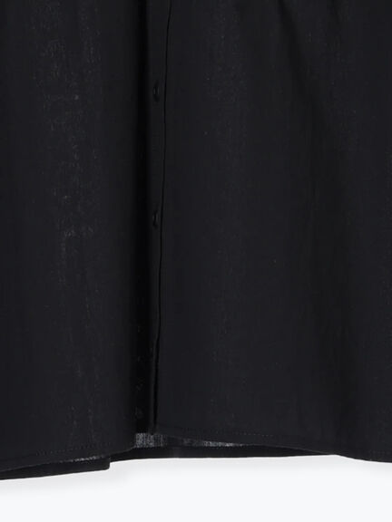 ビッグカラーブラウス（オフホワイト/ブラック/ブラウン）｜Samansa Mos2（サマンサ モスモス）通販