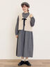 ◎刺繍ワンピース(グレー/チャコールグレー/キナリ)|Samansa Mos2(サマンサ モスモス)通販