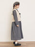 ◎刺繍ワンピース(グレー/チャコールグレー/キナリ)|Samansa Mos2(サマンサ モスモス)通販