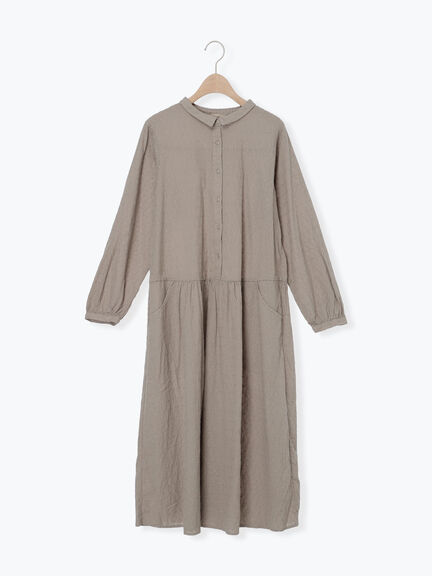 ◎刺繍ワンピース（グレー/チャコールグレー/キナリ）｜Samansa Mos2（サマンサ モスモス）通販