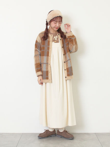 【WEB限定】花柄刺繍ブラウス（ブラック/モカ/キナリ）｜Samansa Mos2（サマンサ モスモス）通販