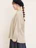 ◎袖刺繍ブラウス(オフホワイト/ブラック/ベージュ)|Samansa Mos2(サマンサ モスモス)通販