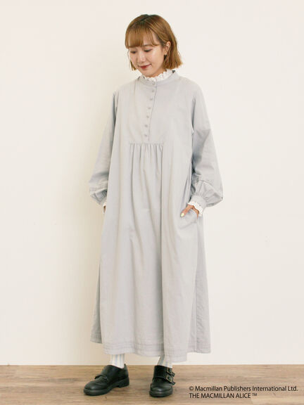 【Alice×Samansa Mos2】柄アソート刺繍ソックス（グレー/チャコールグレー/サックスブルー）｜Samansa Mos2（サマンサ モスモス）通販