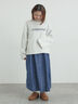 デニムバンドカラーワンピース ≪S/Mサイズ≫（ブルー）｜Samansa Mos2（サマンサ モスモス）通販