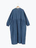 デニムバンドカラーワンピース ≪S/Mサイズ≫（ブルー）｜Samansa Mos2（サマンサ モスモス）通販