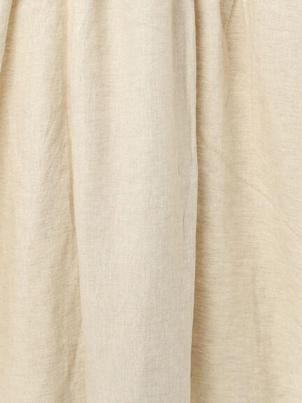 【立川店/EC限定】リネンレイヤード2WAYエプロンワンピース（オフホワイト/ブラック/パープル/キナリ）｜Samansa Mos2（サマンサ モスモス）通販